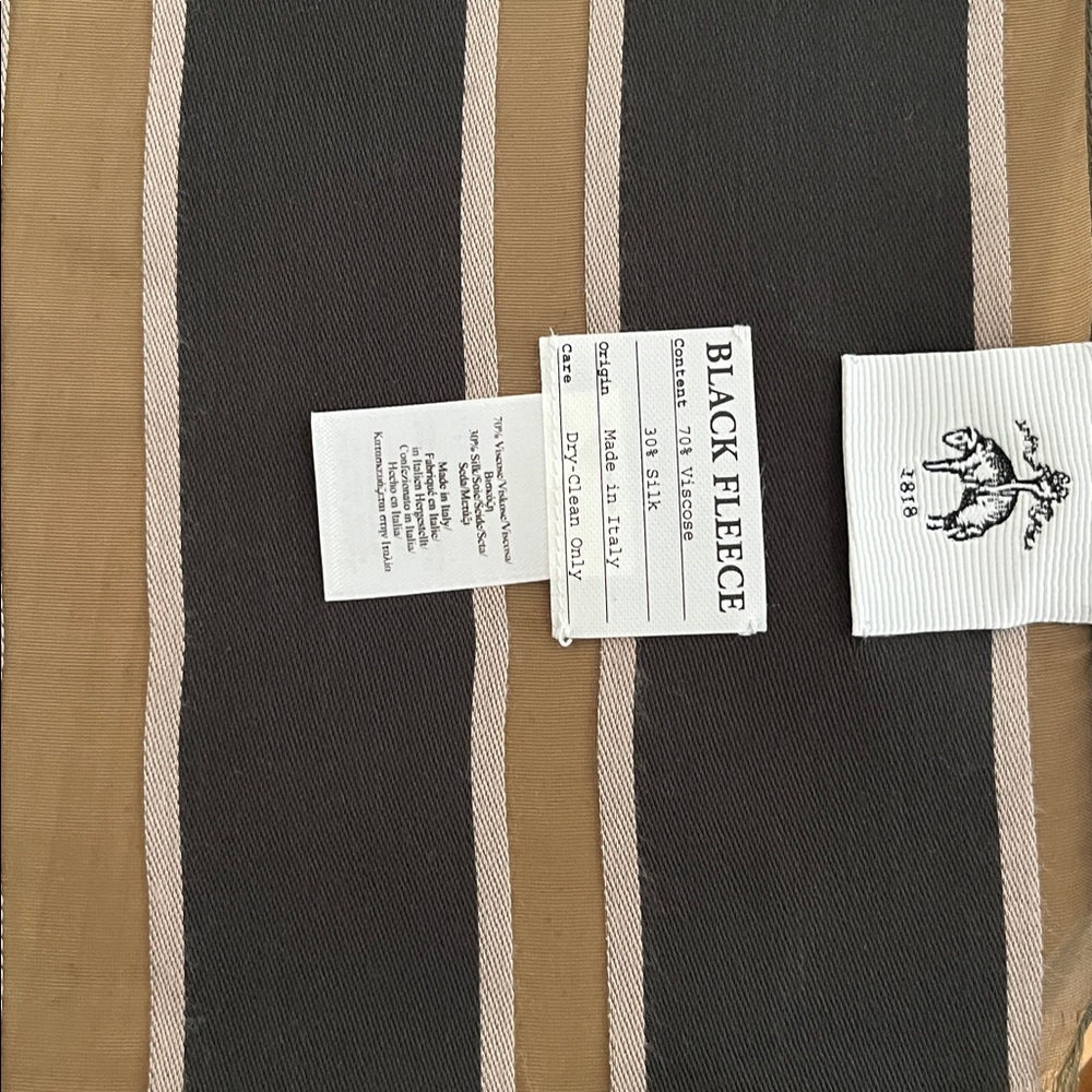 Black Fleece by Thom Browne sheer scarf like new condition